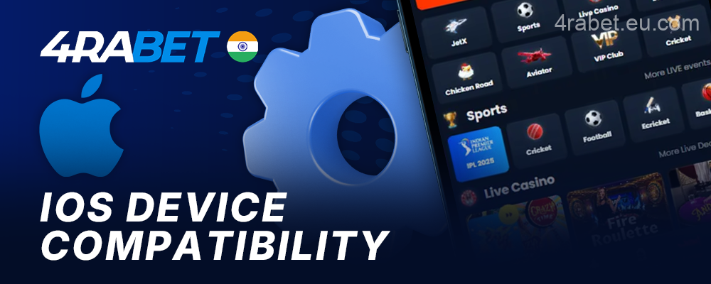 iPhone requirements for the 4rabet app