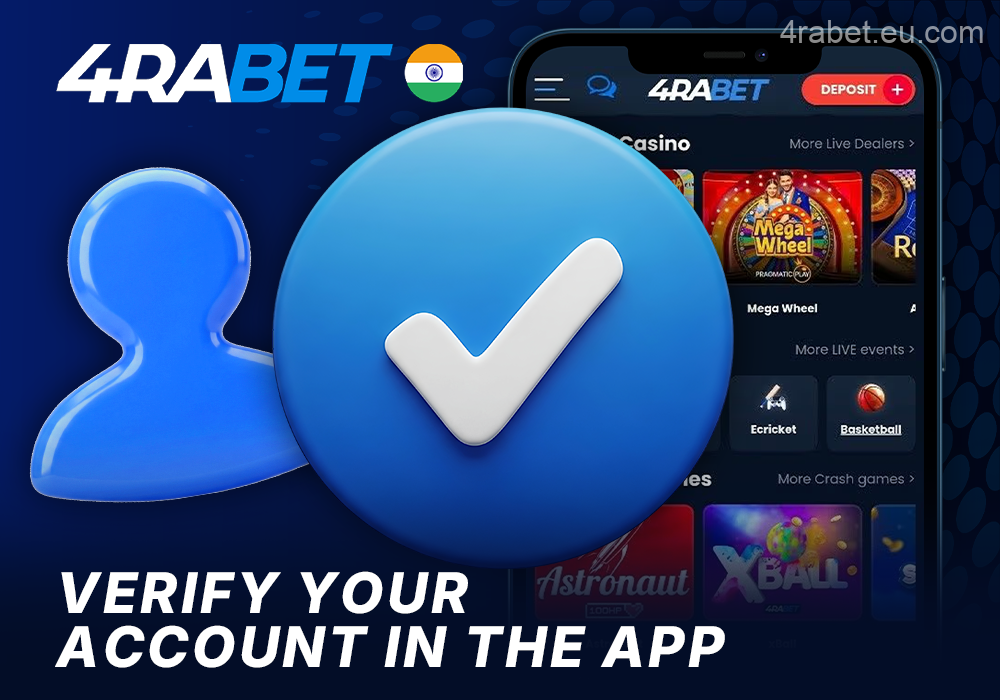 Identity verification in the 4rabet app