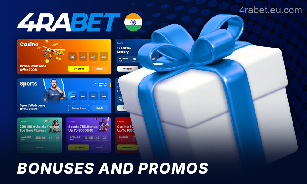 Bonuses for Indian Players at 4rabet – Latest List