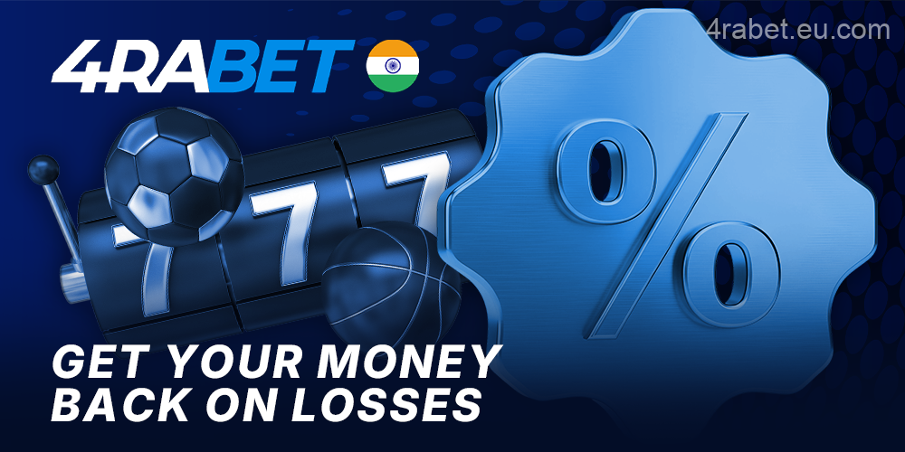 Get cashback on sports bets and casino games at 4rabet India