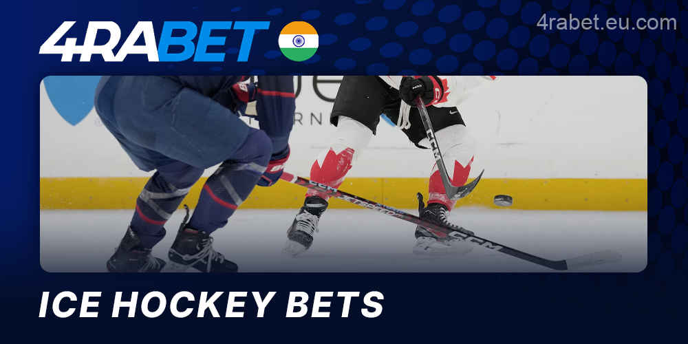 Hockey betting for Indian users on 4rabet